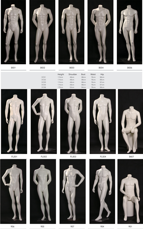 Strong Body Sport Male Mannequin for Shop Display