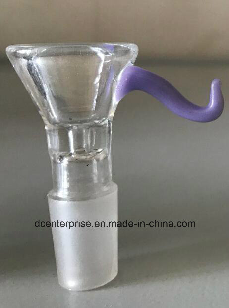 Cc387 Clear Color Bowl for Smoking Pipe Borosilicate Glass
