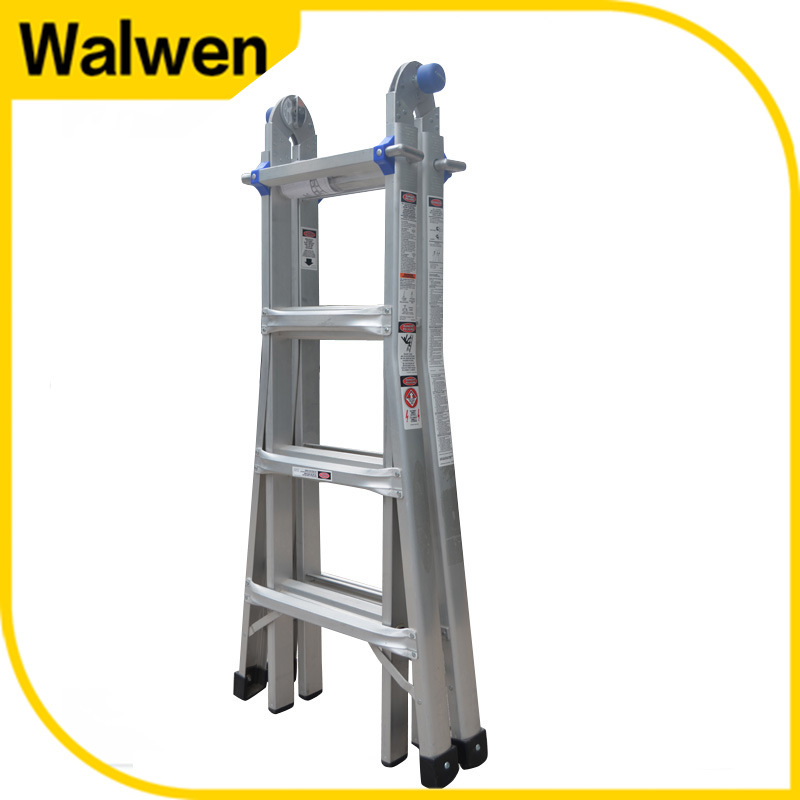 High Stength Multi-Purpose Folding Aluminum Scaffolding Ladder