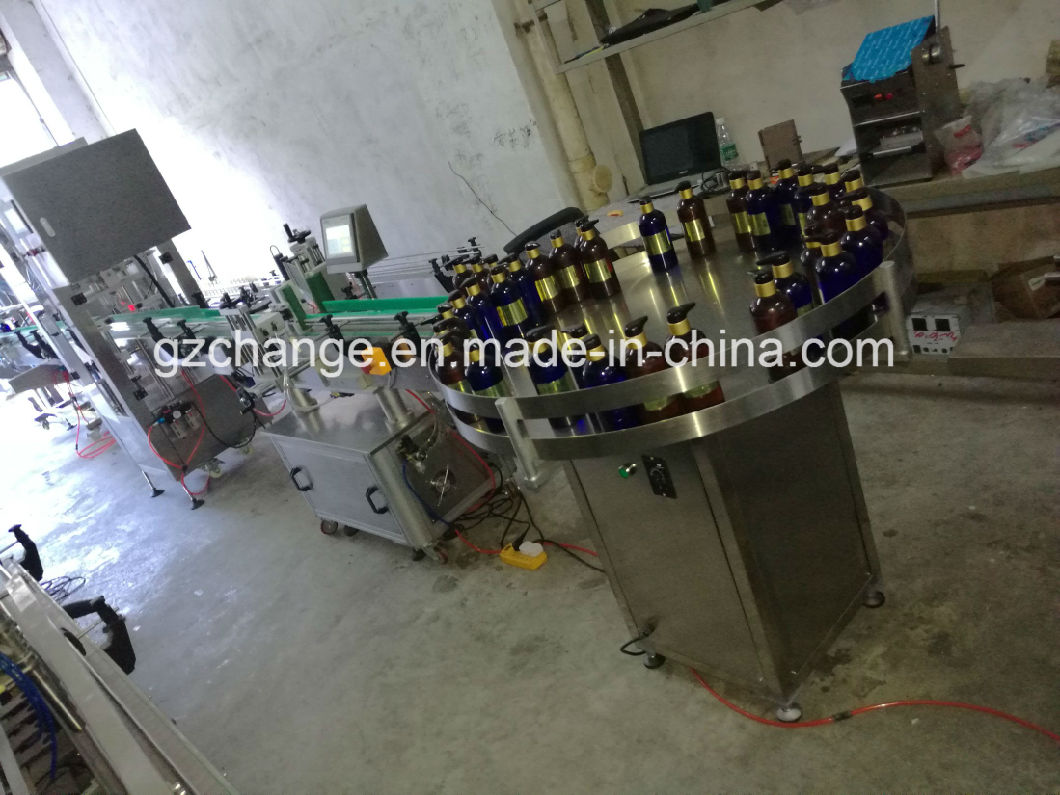 Automatic Shampoo Lotion Liquid Detergent Bottling Capping Labeling Production Line