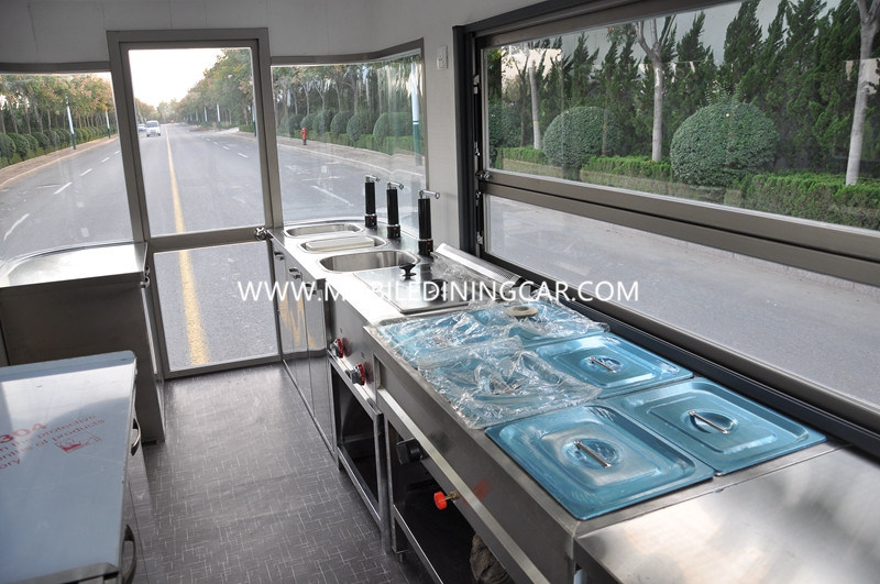 Multi-Functional Mobile Food Cart for Sale