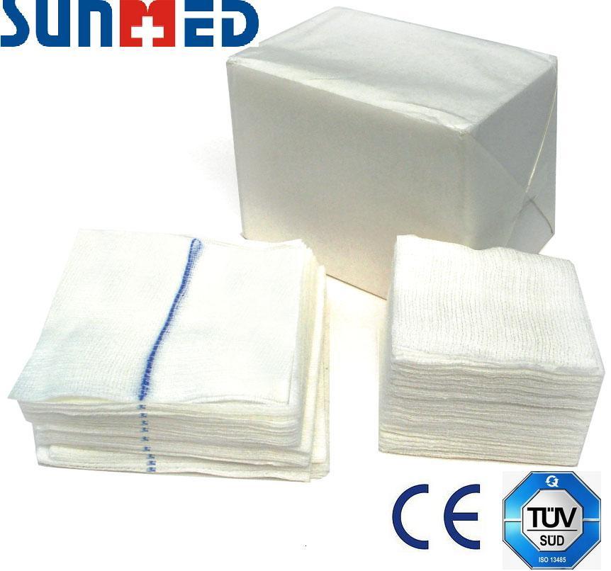 Cotton Sterile and Non-Sterile Gauze Sponges for Medical Use