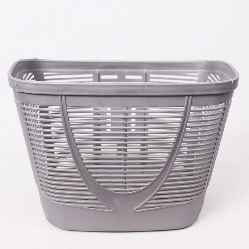 Bike Parts Plastic Front Basket Bicycle PVC Basket (9570)