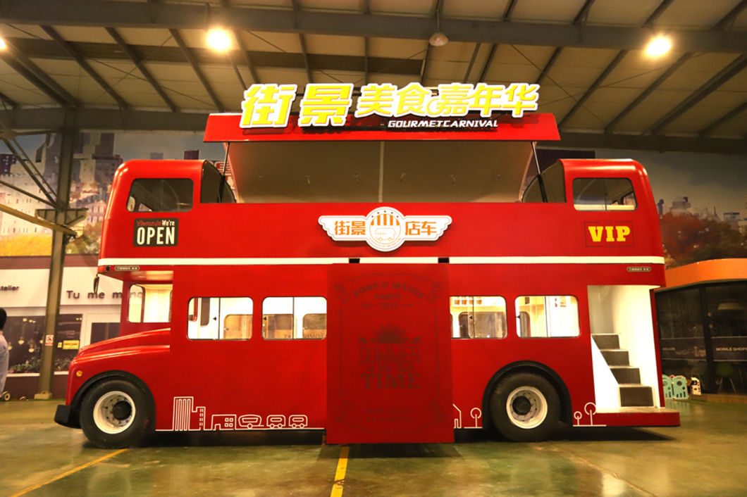 2018 New Designed Double Decker Bus in Jekeen