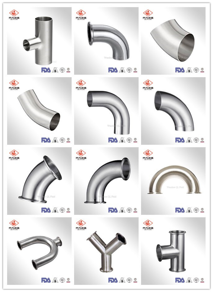 3A SMS DIN Sanitary Stainless Steel Pipe Fittings