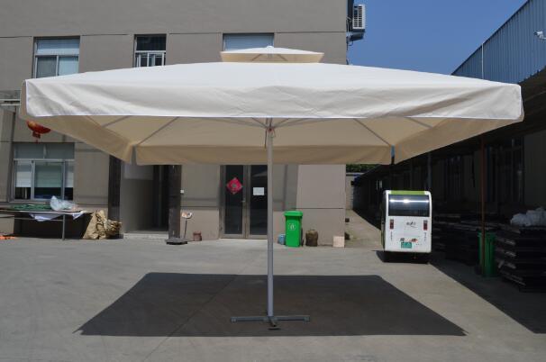 4X4m Hand Push up Umbrella Garden Umbrella Sun Umbrella Big Umbrella