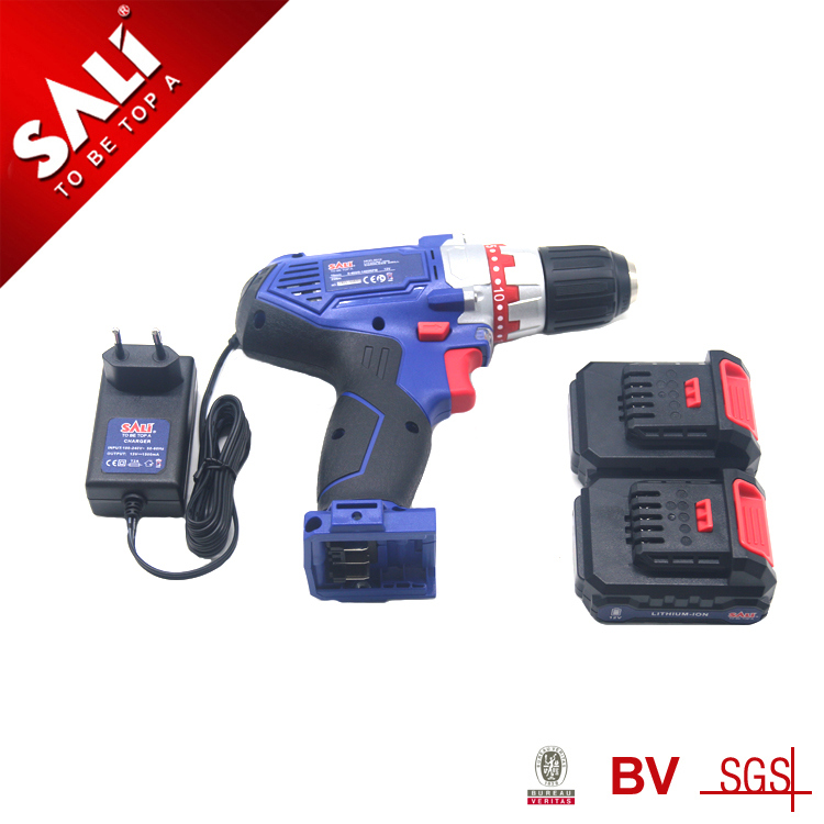 Sali 12V Cordless Drill with Two Li-ion Battery