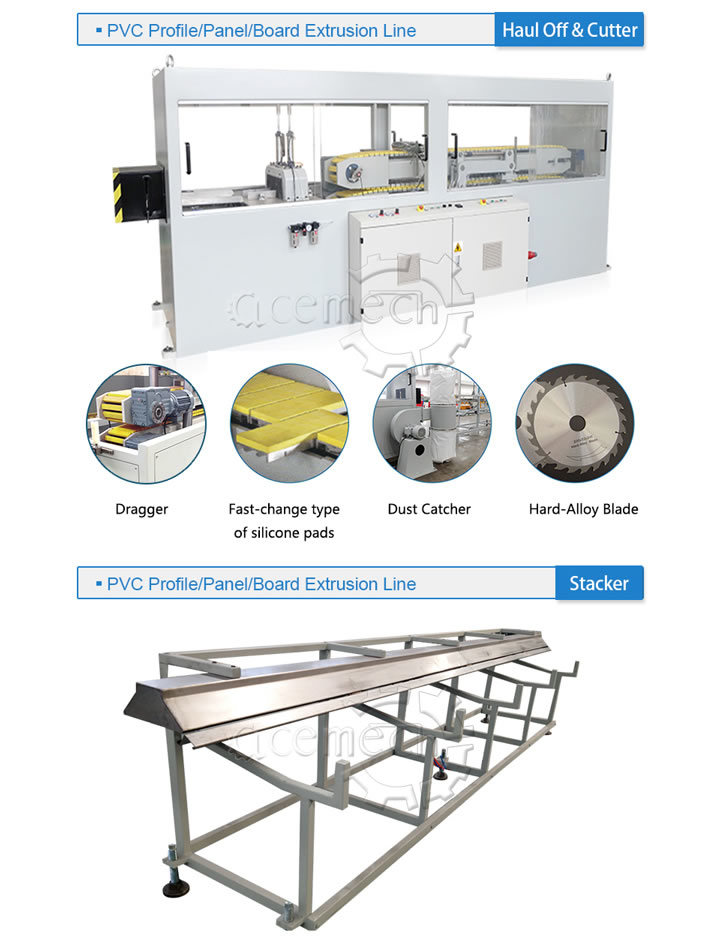 Plastic PVC Compound Laminated Window and Door Profile Foam Board Extrusion Machine Production Line Extruder