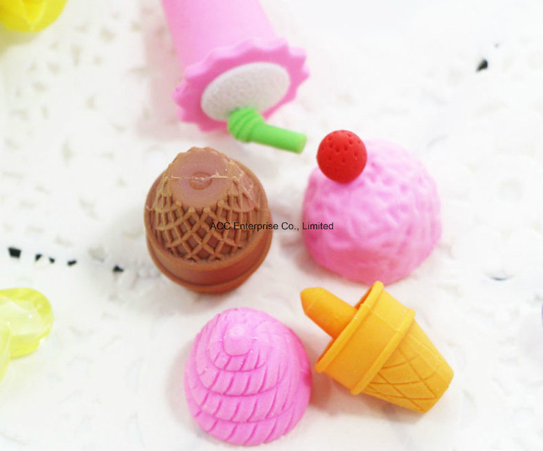 Ice Cream Erasers