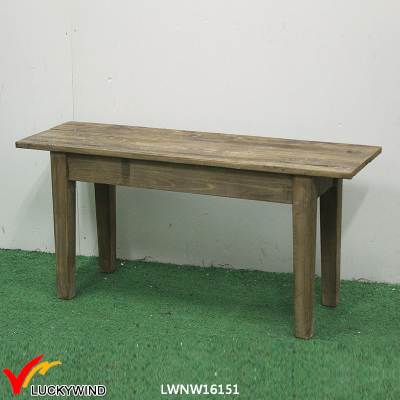 Reclaimed Decorative Handmade Wooden Bench Outdoor