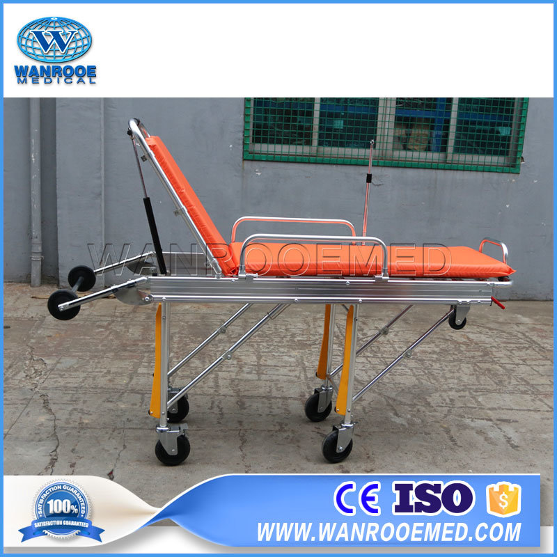 Ea-3A Aluminum Alloy Hospital Adjustable Emergency Ambulance Stretcher