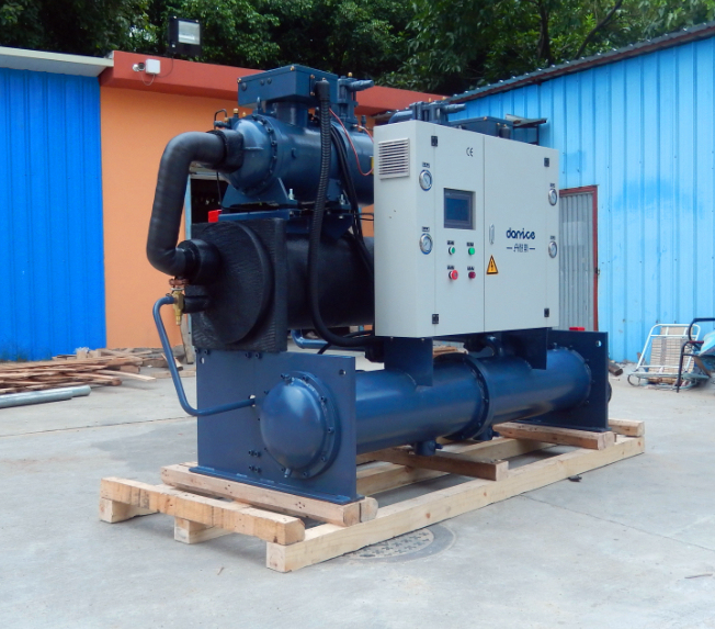 Water Cooled Screw Type Industrial Chiller with Double Screw Compressor