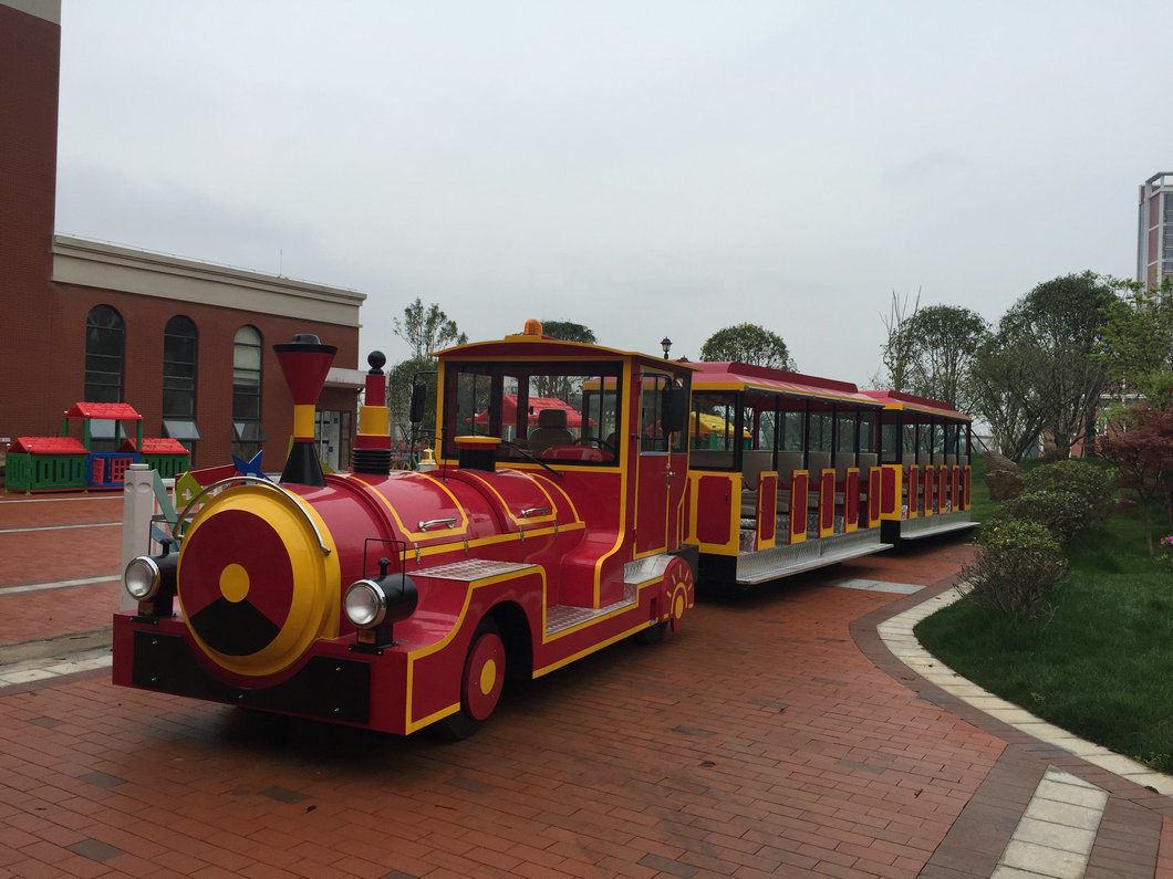 China Amusement Park New Rides Tourist Electric Train Dsw-E42