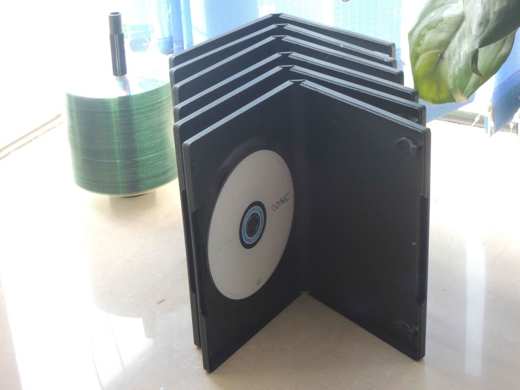 Eco-Friendly Strong Plastic CD DVD Case 7mm 9mm 14mm