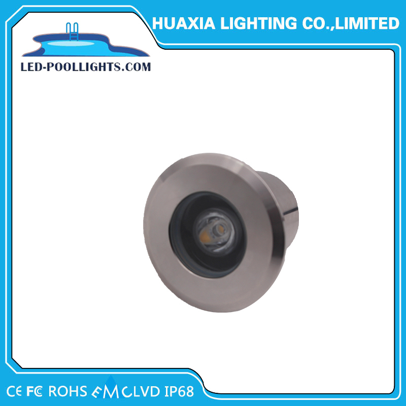 1W IP68 Round Base LED Underground Light with High Power