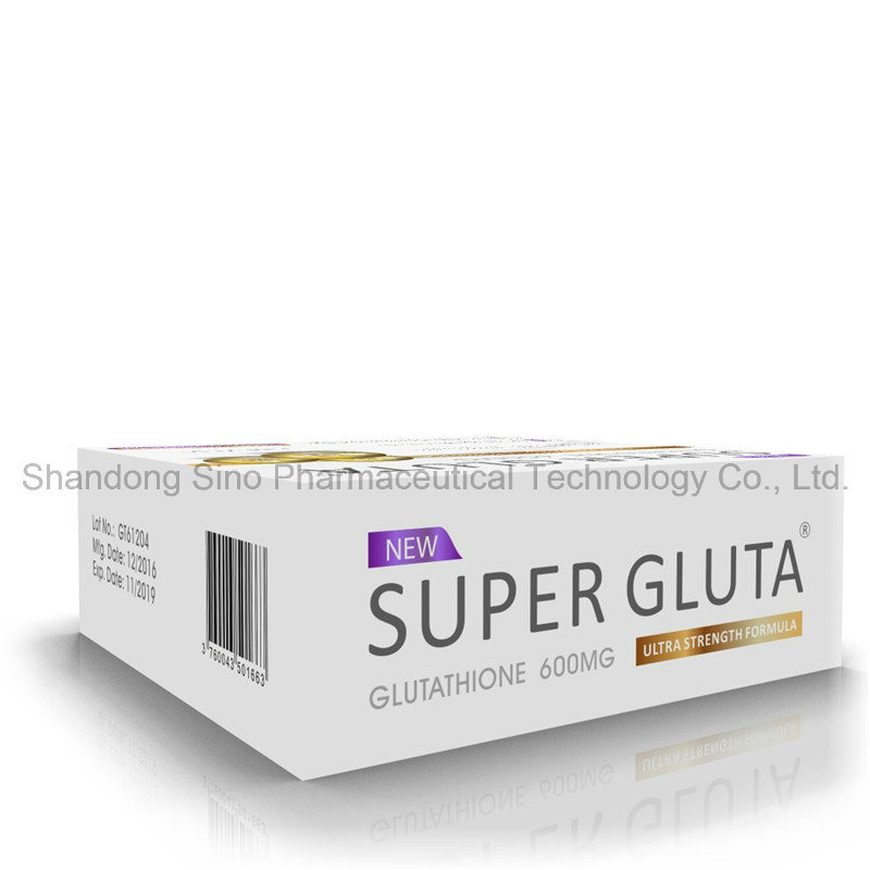 Super Gluta Vitamin C and Reduced Glutathione Injection Potent 600mg