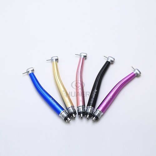 Manufacturer Wholesale Factory Price Colorful High Speed Dental Turbines Handpiece