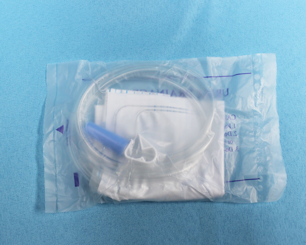 Cheapest Disposable Arc Shape Drainage Bag, Infant/Baby Urine Collection Bag in PE Pouch (MSLUB001)