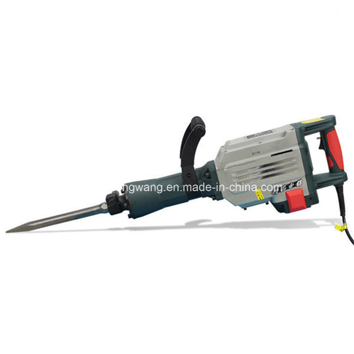 Power Tools 65mm Demolition Breaker Hammer 1500W Electric Jack Hammer