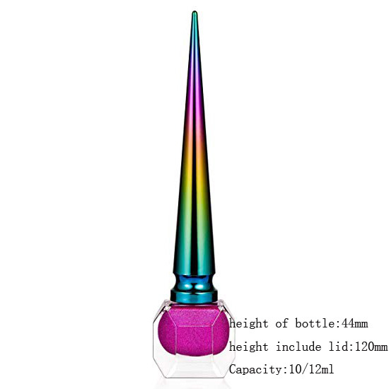 Hot Selling Design Customized Nail Polish Glass Bottle