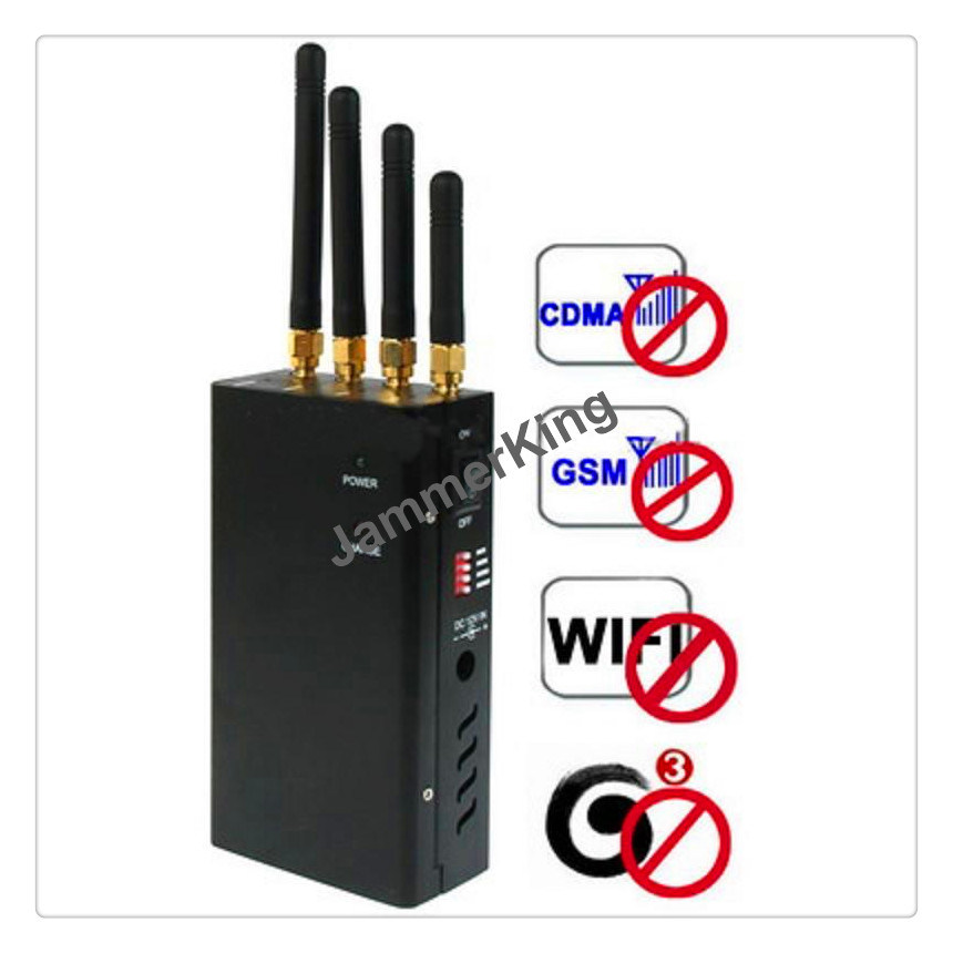 Fixed Building Jammer GSM/CDMA, 3G, WiFi2.4G Signal Jammer/Blocker; Handheld Cellphone Signal Jammer, Police Radar Jamming Devices