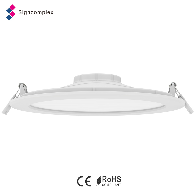 Signcomplex Energy-Saving Slim LED Downlight Recessed 18W with Ce RoHS