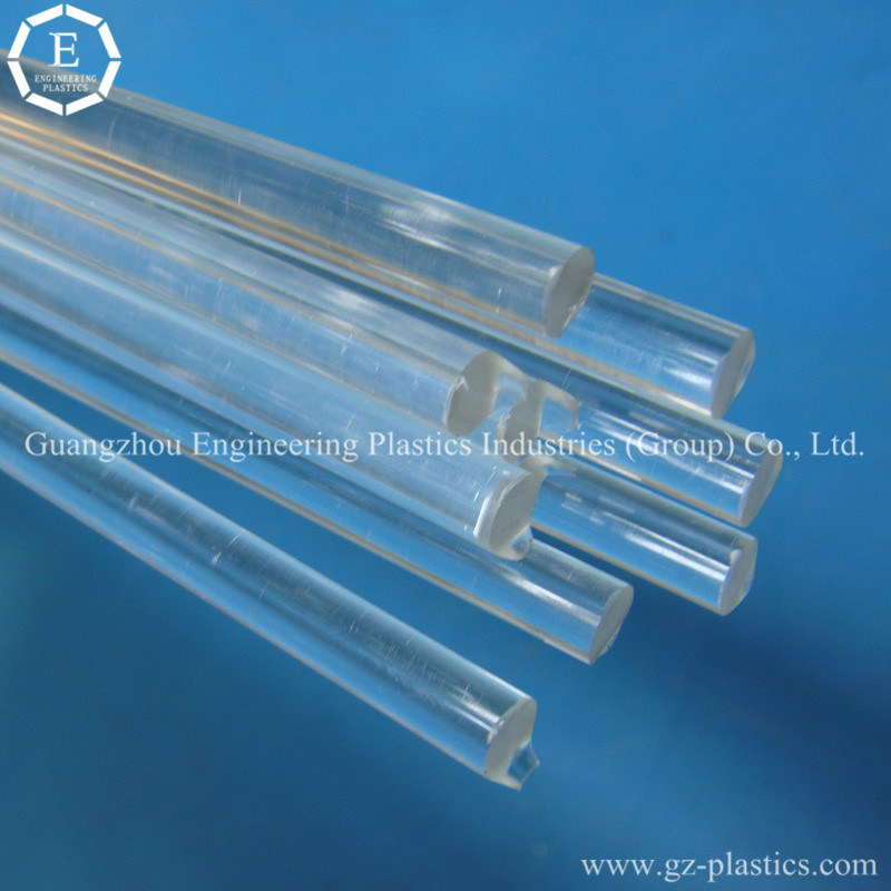 OEM Customed Transparent Acrylic Rod 10mm Diameter PMMA Clear Plastic Acrylic Rod