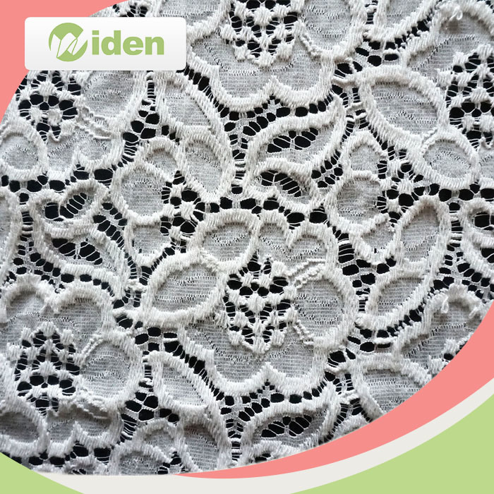 Guipure Chemical Nylon Mesh 40 Denier Nylon Tricot Lace Fabric