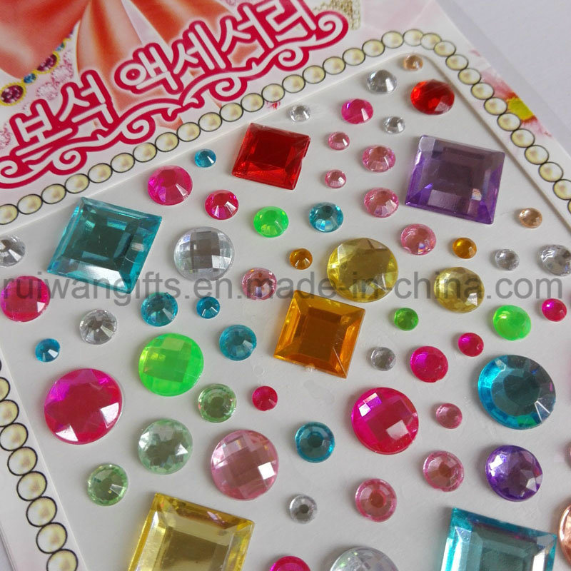 Wholesale New Acrylic Crystal Rhinestone Sticker