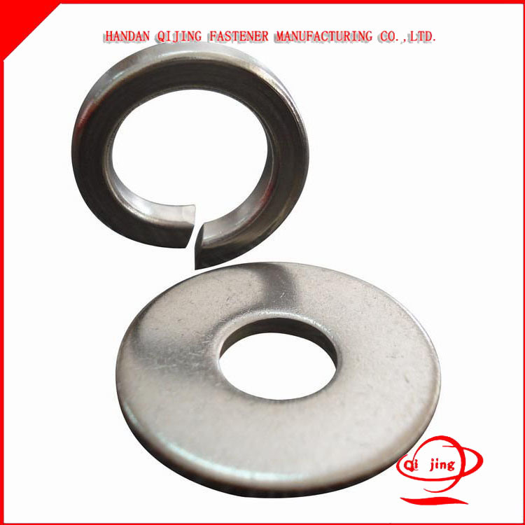 China Factory DIN128 Carbon Steel Curved Spring Lock Washer Zinc Plated High Quality
