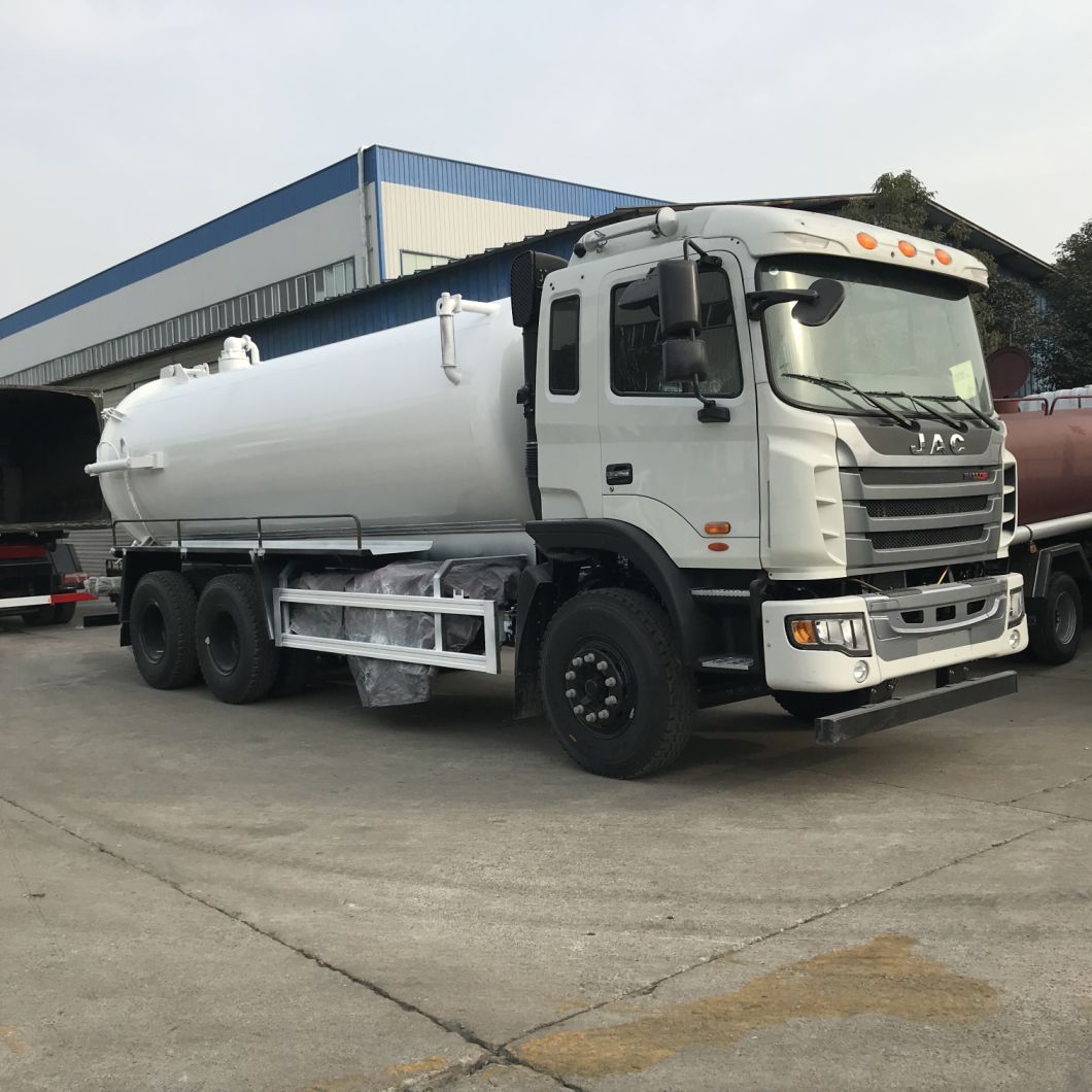 China 14m3 16m3 18m3 Sewage Sewer Suction Vacuum Truck