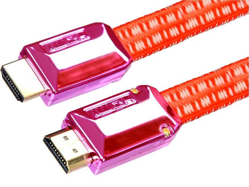 Flat HDMI to HDMI Cable 2.0V