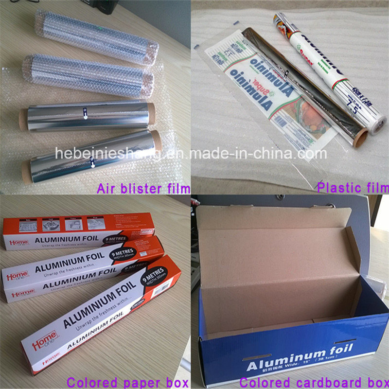 FDA Standard Food Packing Aluminium Foil Roll Foil Container