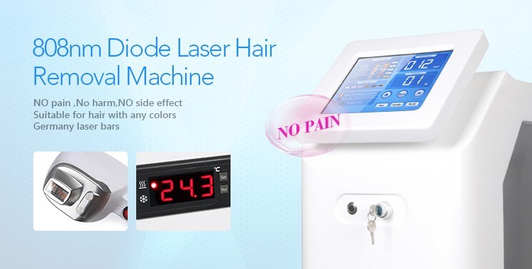 Vertical 808nm Permanent Hair Removal Diode Laser Machine