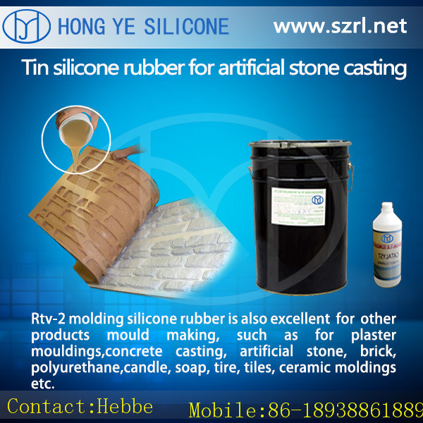 Tin Cured Silicone Rubber for Artificial Stone Casting