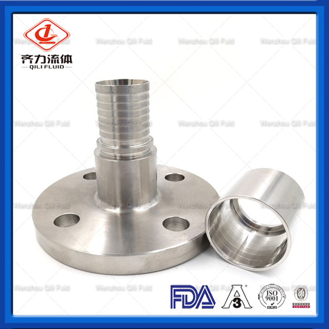 Stainless Steel Hydraulic Flange Hose Nipple