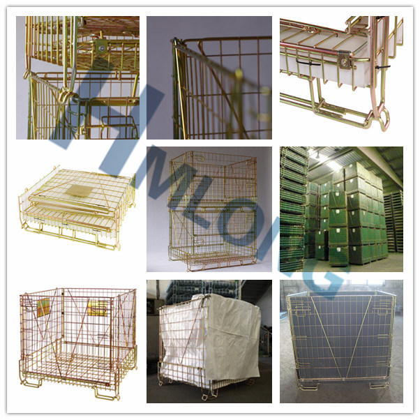 Stacking Storage Wire Container for Pet Preform Bottle