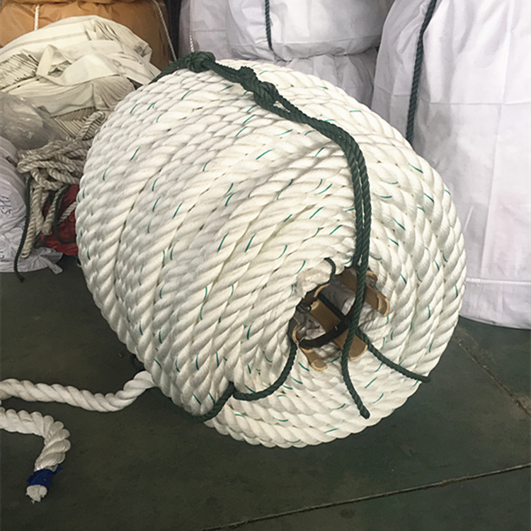 Wholesale Dia. 50mm 3 Strand Polypropylene PP Rope