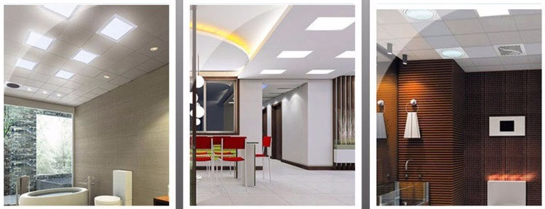 48W LED Square Ceiling Light with 600*600mm for Office Lighting