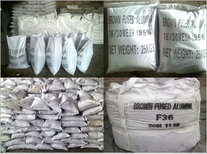 Powder Corundum Fused Alumina Brown 400 Mesh Products