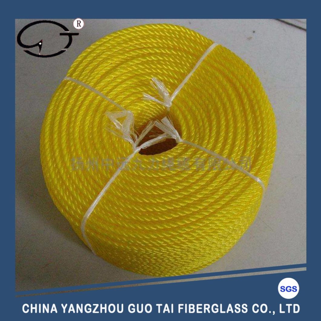 High Quality High Tensile Polyethelene Braided Rope for Shipping Boat