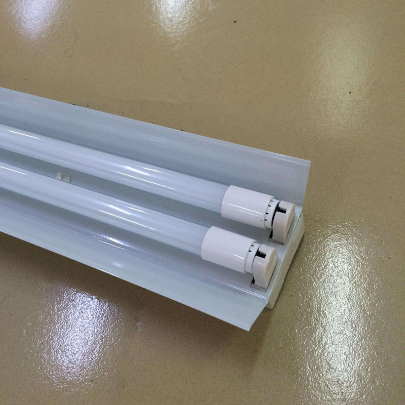 Fluorescent 36W/40W Equivalent LED T8 Glass Lamp Tube 4FT (1.2m) 18W-3000K 100-110lm/W