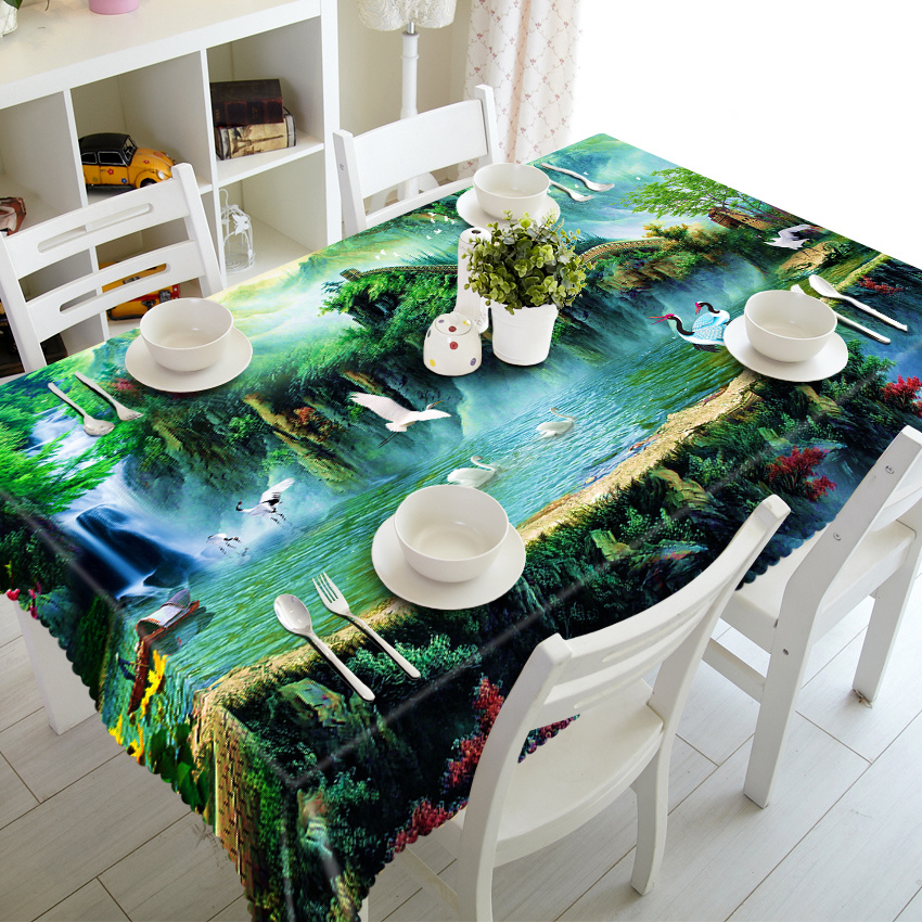 100% Linen Table Cloth/Restaurant Tablecloth