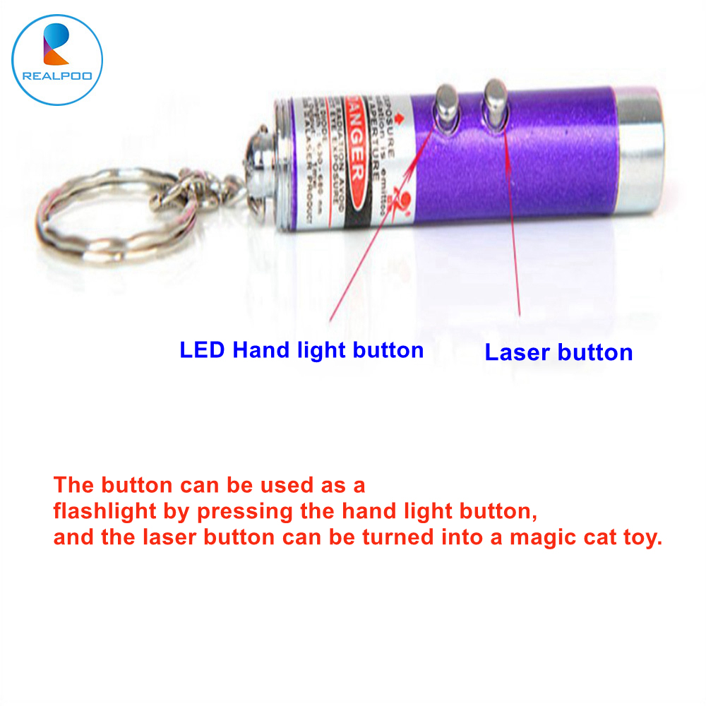 Pet Cat Toy Laser Pointer LED Lamp Laser Pointer Pen