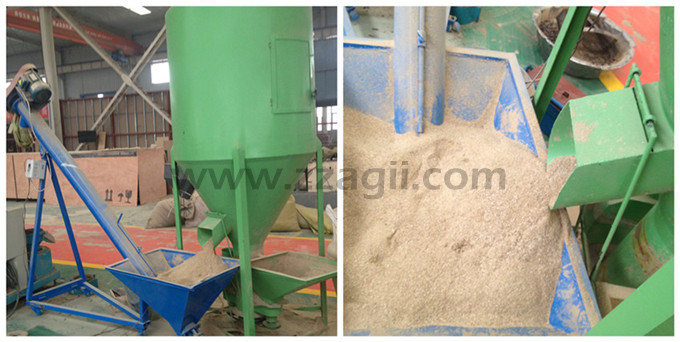 Animal Feed Batch Mixers Feed Grinders Mixers for Cattle Feeding