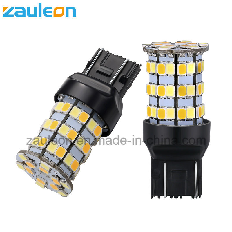 High Power 7443 White/Amber Dual Color Switchback LED Turn Signal Light/DRL Bulbs