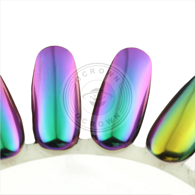 Unicorn Neon Mermaid Chameleon Nail Polish Chrome Mirror Pigment