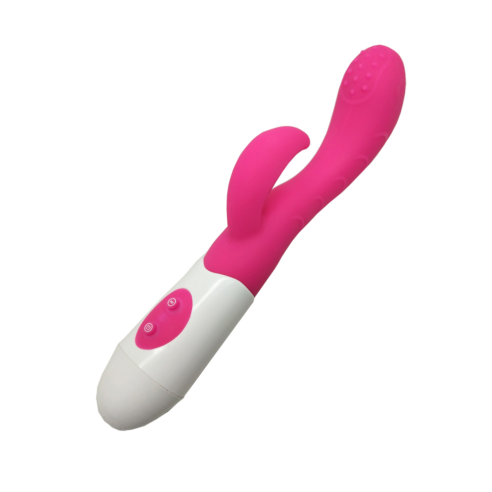 Silicone Powerful Vibrating Massager Adult Rabbit Vibrator Sex Toys for Women