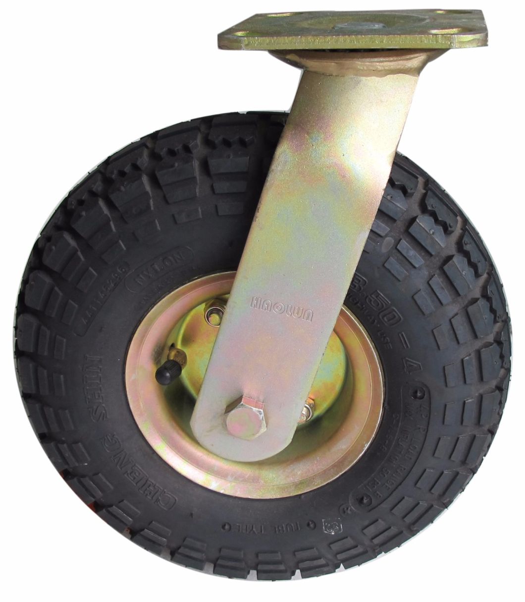 10 Inch Heavy Duty Pneumatic Tyre Fixed Wheel