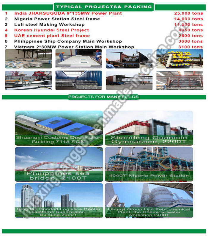 Quick Delivery Heavy Duty Metal Fabrication Steel Structure